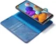 Samsung Galaxy A21s Hoesje 2-in-1 Book Case en Back Cover Blauw afbeelding 1
