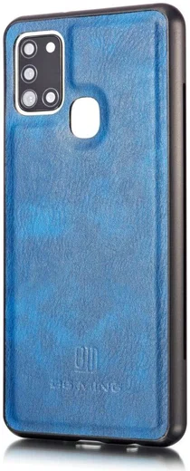 Samsung Galaxy A21s Hoesje 2-in-1 Book Case en Back Cover Blauw afbeelding 9
