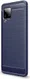 Samsung Galaxy A42 Hoesje Geborsteld TPU Flexibele Back Cover Blauw afbeelding 2