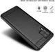 Samsung Galaxy A42 Hoesje Geborsteld TPU Flexibele Back Cover Blauw afbeelding 7