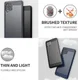 Samsung Galaxy A42 Hoesje Geborsteld TPU Flexibele Back Cover Blauw afbeelding 8