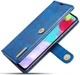 DG Ming Samsung Galaxy A52 / A52S Hoesje 2-in-1 Book Case en Back Cover Blauw afbeelding 4