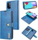 DG Ming Samsung Galaxy A52 / A52S Hoesje 2-in-1 Book Case en Back Cover Blauw afbeelding 6