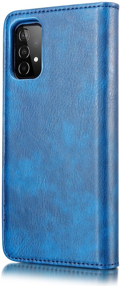 DG Ming Samsung Galaxy A52 / A52S Hoesje 2-in-1 Book Case en Back Cover Blauw afbeelding 9