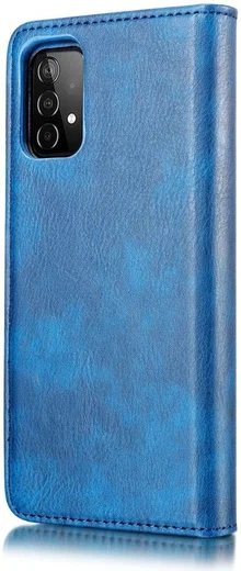 DG Ming Samsung Galaxy A52 / A52S Hoesje 2-in-1 Book Case en Back Cover Blauw afbeelding 9
