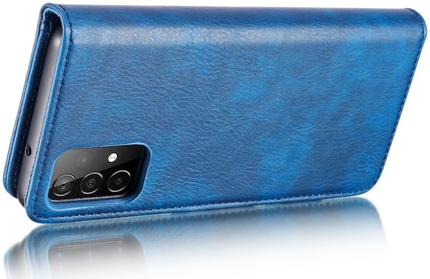 DG Ming Samsung Galaxy A52 / A52S Hoesje 2-in-1 Book Case en Back Cover Blauw afbeelding 11