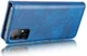DG Ming Samsung Galaxy A52 / A52S Hoesje 2-in-1 Book Case en Back Cover Blauw afbeelding 11