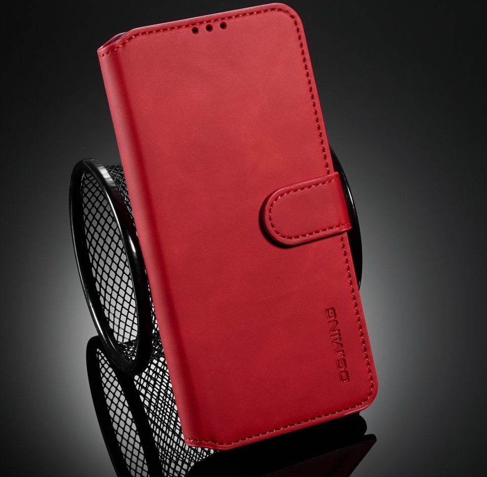 DG Ming Samsung Galaxy A52 / A52S Hoesje Retro Wallet Book Case Rood afbeelding 8