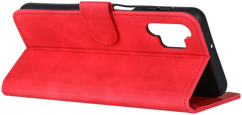 Samsung Galaxy A32 4G Hoesje Wallet Book Case Kunstleer Rood afbeelding 7