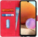 Samsung Galaxy A32 4G Hoesje Wallet Book Case Kunstleer Rood