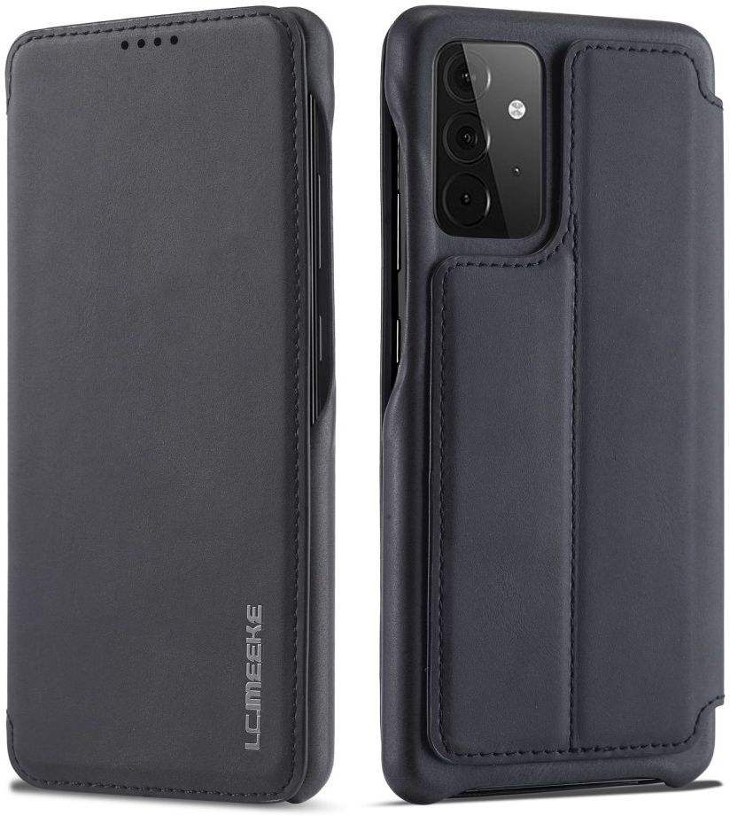 LC.IMEEKE Samsung Galaxy A52 / A52S Hoesje Wallet Book Case Zwart afbeelding 3