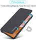 LC.IMEEKE Samsung Galaxy A52 / A52S Hoesje Wallet Book Case Zwart afbeelding 5