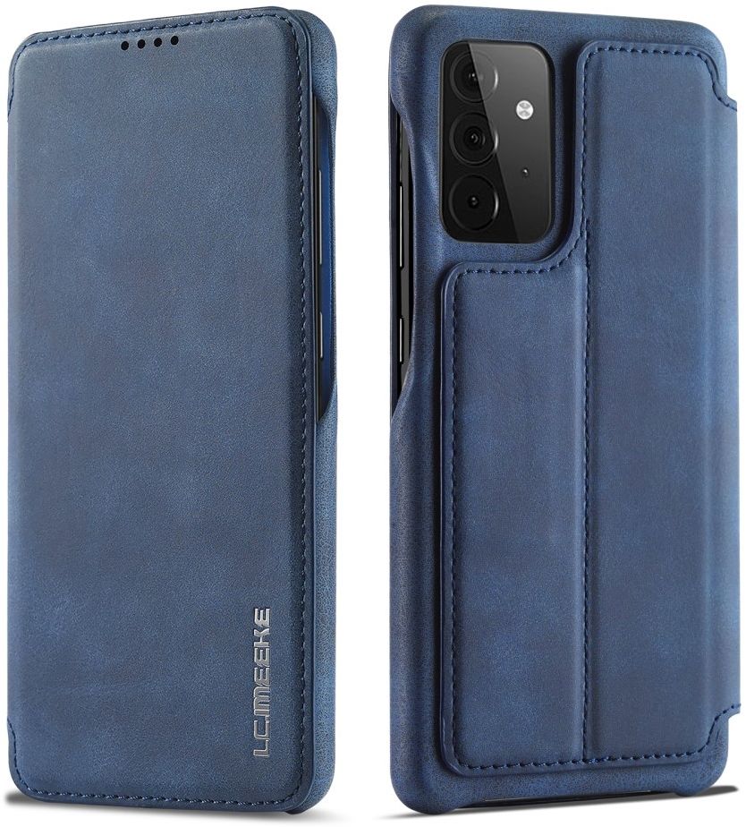 LC.IMEEKE Samsung Galaxy A52 / A52S Hoesje Wallet Book Case Blauw afbeelding 3