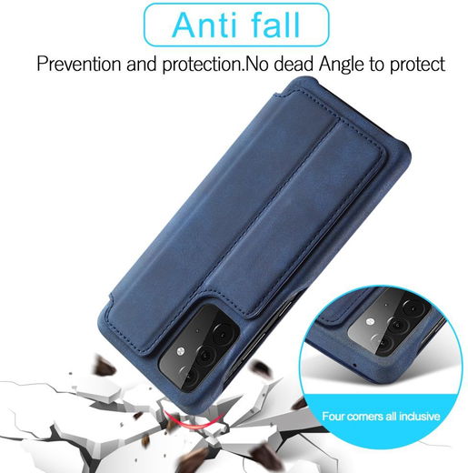 LC.IMEEKE Samsung Galaxy A52 / A52S Hoesje Wallet Book Case Blauw afbeelding 4