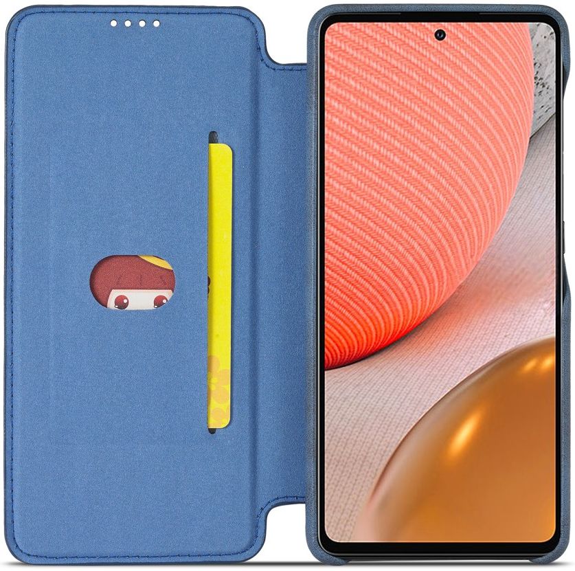 LC.IMEEKE Samsung Galaxy A52 / A52S Hoesje Wallet Book Case Blauw afbeelding 2
