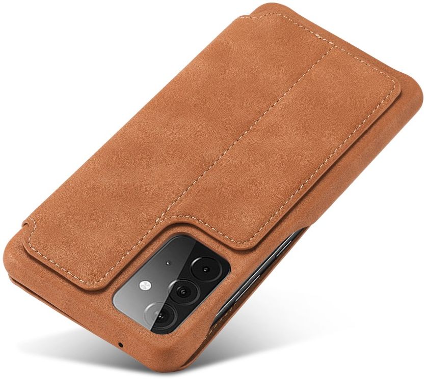 LC.IMEEKE Samsung Galaxy A52 / A52S Hoesje Wallet Book Case Bruin afbeelding 17