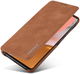 LC.IMEEKE Samsung Galaxy A52 / A52S Hoesje Wallet Book Case Bruin afbeelding 1