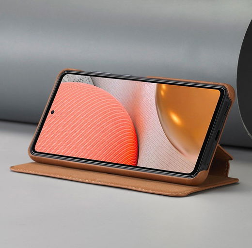 LC.IMEEKE Samsung Galaxy A52 / A52S Hoesje Wallet Book Case Bruin afbeelding 10