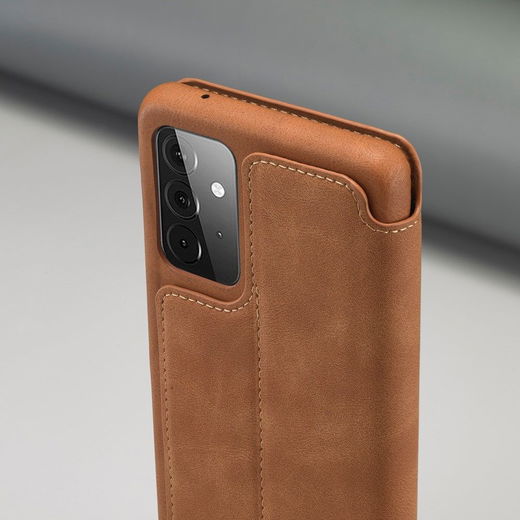 LC.IMEEKE Samsung Galaxy A52 / A52S Hoesje Wallet Book Case Bruin afbeelding 12