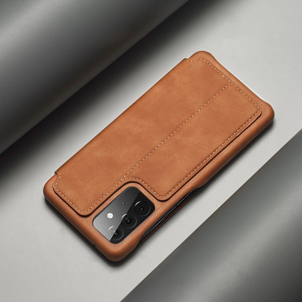 LC.IMEEKE Samsung Galaxy A52 / A52S Hoesje Wallet Book Case Bruin afbeelding 13