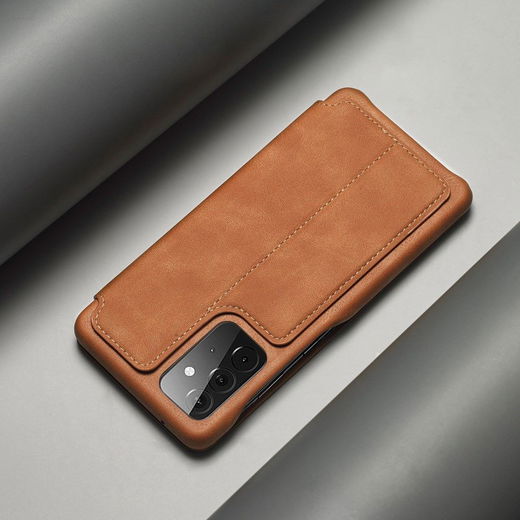 LC.IMEEKE Samsung Galaxy A52 / A52S Hoesje Wallet Book Case Bruin afbeelding 13