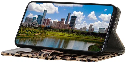 Samsung Galaxy A32 4G Hoesje Portemonnee Book Case met Luipaard Print afbeelding 8