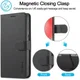LC.IMEEKE Samsung Galaxy A32 4G Hoesje Portemonnee Book Case Zwart afbeelding 7