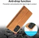 LC.IMEEKE Samsung Galaxy A52 / A52S Hoesje Portemonnee Book Case Bruin afbeelding 8