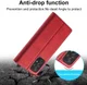 LC.IMEEKE Samsung Galaxy A52 / A52S Hoesje Portemonnee Book Case Rood afbeelding 7