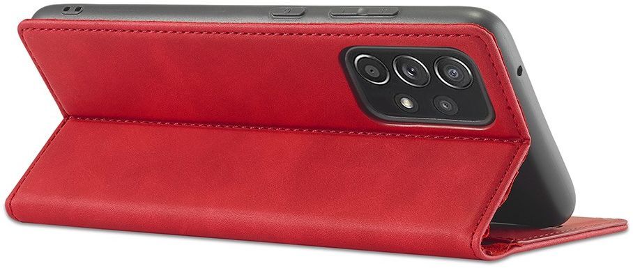 LC.IMEEKE Samsung Galaxy A52 / A52S Hoesje Portemonnee Book Case Rood afbeelding 12