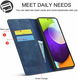 LC.IMEEKE Samsung Galaxy A52 / A52S Hoesje Portemonnee Book Case Blauw afbeelding 8