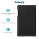 Samsung Galaxy Tab A7 Lite Hoes Tri-Fold Book Case Zwart afbeelding 3