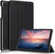 Samsung Galaxy Tab A7 Lite Hoes Tri-Fold Book Case Zwart afbeelding 1