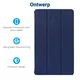 Samsung Galaxy Tab A7 Lite Hoes Tri-Fold Book Case Blauw afbeelding 3