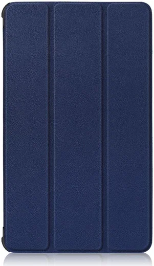Samsung Galaxy Tab A7 Lite Hoes Tri-Fold Book Case Blauw afbeelding 7