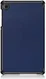 Samsung Galaxy Tab A7 Lite Hoes Tri-Fold Book Case Blauw afbeelding 8