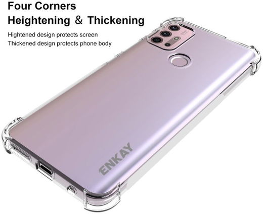 Motorola Moto G10 / G20 / G30 Hoesje Back Cover TPU Transparant afbeelding 4