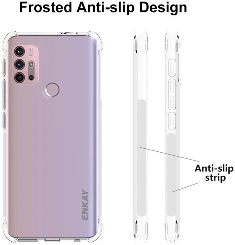 Motorola Moto G10 / G20 / G30 Hoesje Back Cover TPU Transparant afbeelding 6