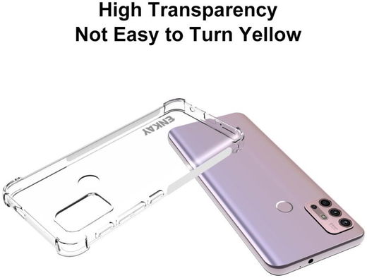 Motorola Moto G10 / G20 / G30 Hoesje Back Cover TPU Transparant afbeelding 7