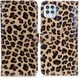 Motorola Moto G100 Hoesje Portemonnee Book Case met Luipaard Print afbeelding 3