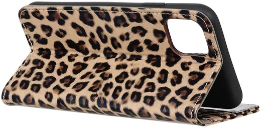 Motorola Moto G100 Hoesje Portemonnee Book Case met Luipaard Print afbeelding 7