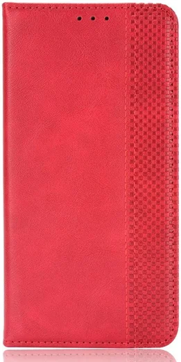 Motorola Moto G10/G20/G30 Hoesje Vintage Portemonnee Book Case Rood afbeelding 7