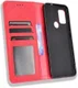 Motorola Moto G10/G20/G30 Hoesje Vintage Portemonnee Book Case Rood afbeelding 8