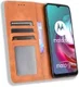Motorola Moto G10/G20/G30 Hoesje Vintage Portemonnee Book Case Bruin afbeelding 1
