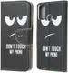 Motorola Moto G10/G20/G30 Hoesje Wallet Book Case Don't Touch Print afbeelding 5