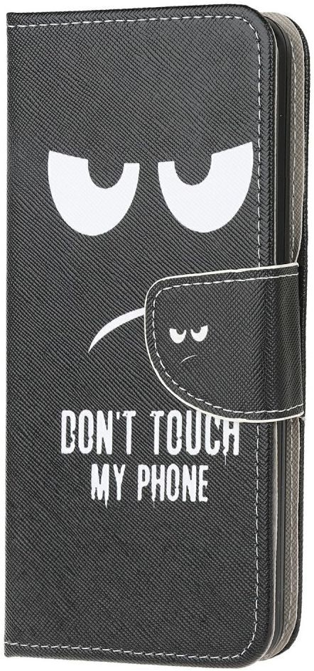 Motorola Moto G10/G20/G30 Hoesje Wallet Book Case Don't Touch Print afbeelding 2