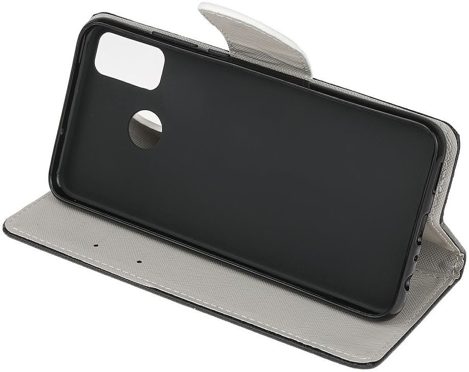 Motorola Moto G10/G20/G30 Hoesje Wallet Book Case Don't Touch Print afbeelding 6