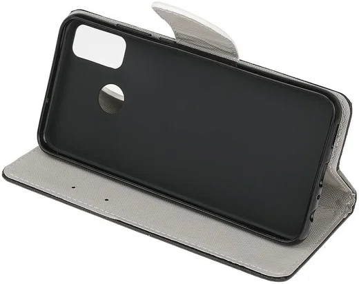 Motorola Moto G10/G20/G30 Hoesje Wallet Book Case Don't Touch Print afbeelding 6