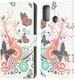 Motorola Moto G10/G20/G30 Hoesje Wallet Book Case met Vlinder Print afbeelding 4
