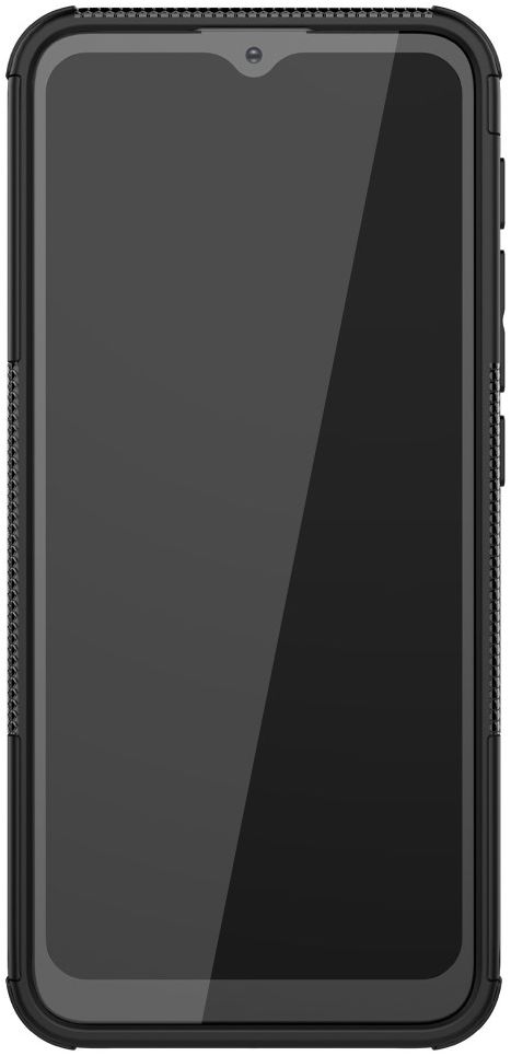 Motorola Moto G10/G20/G30 Hoesje Hybride Back Cover Kickstand Zwart afbeelding 2